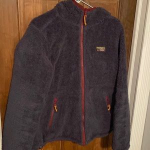 Reversible, winter jacket with fleece.